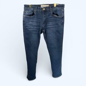 Tailor Vintage Men's Canaan Slim Fit Comfort Stretch Waist Jeans 34x30 (34x29)